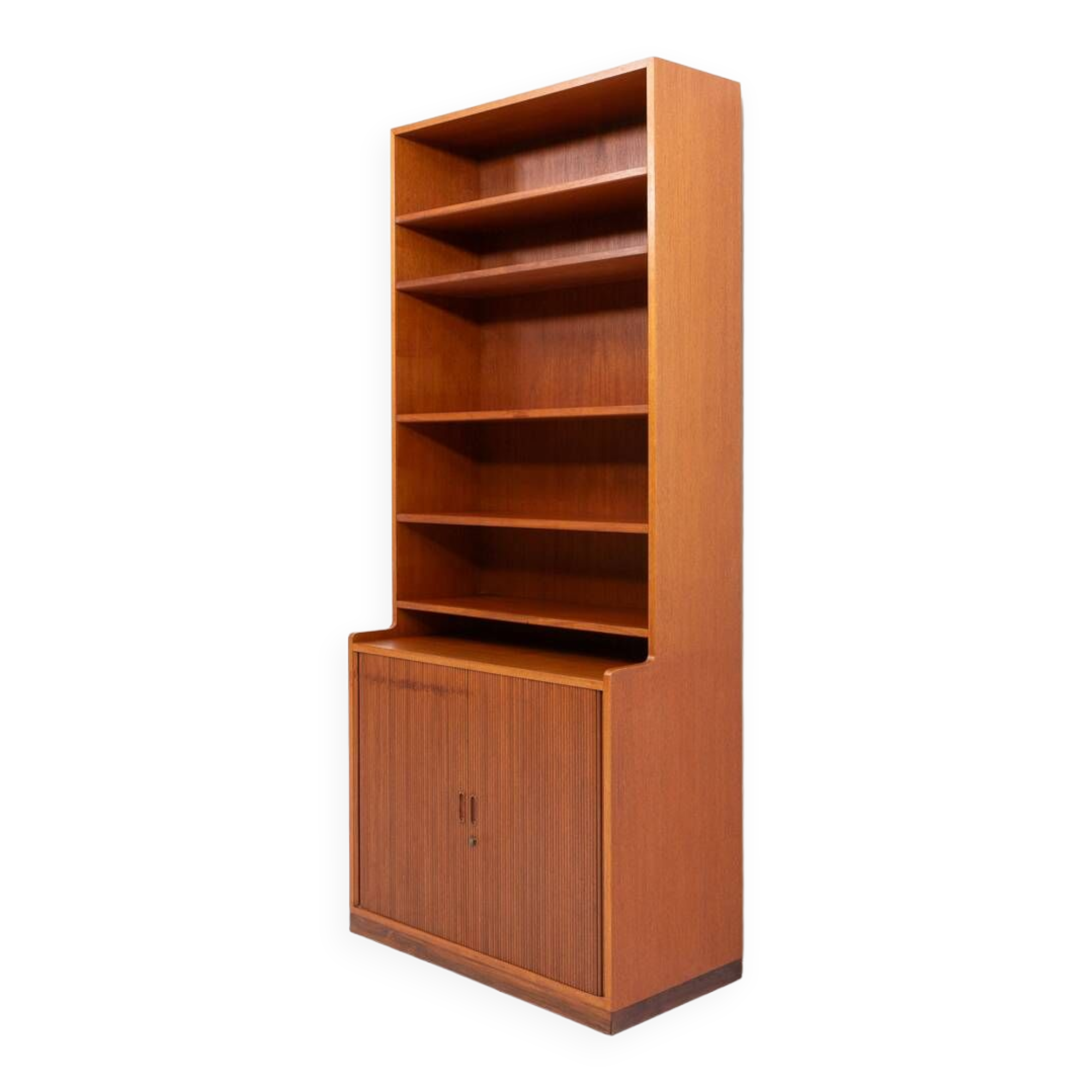 Armoire danoise moderne du milieu du siècle conçue par Willy Beck pour Morten Olsen