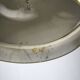 1970s NAPAKO Space Age Brass and Cream Pendant Light, Czechoslovakia