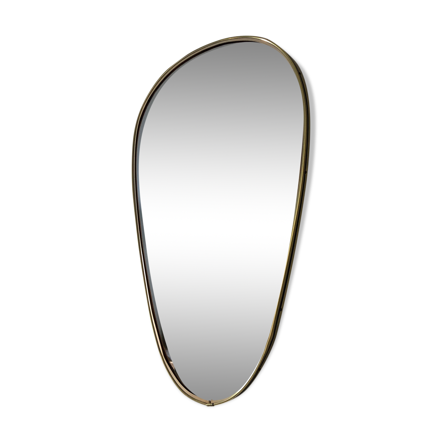 Rearview mirror 55x35cm vintage 1960