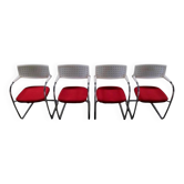 Set of 4 Vitra Visavis Chairs – Design by Antonio Citterio