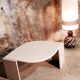 Table basse en travertin