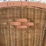Wicker armchair