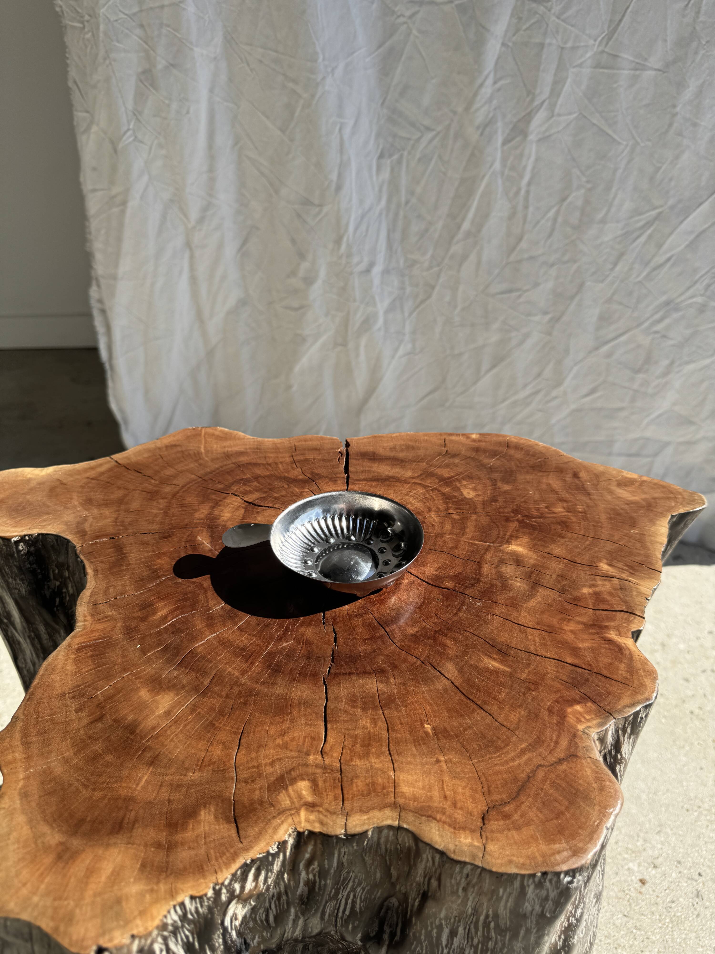 Simple metal wine taster