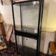 2 display cabinets signed by Baumann