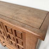 Commode bar en chêne des années 1950