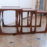 Modernist gigogne coffee table
