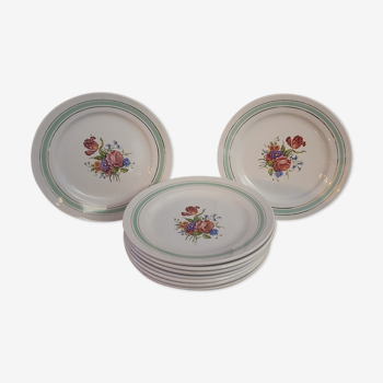 Dessert plates 50's