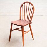 4 Scandinavian chairs with stick backs