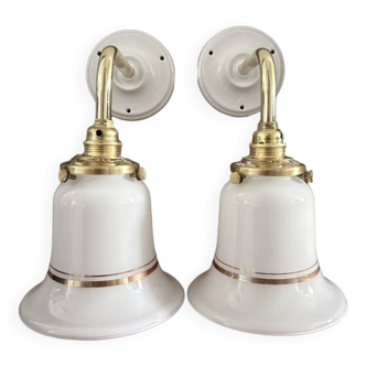 Pair of vintage wall sconces