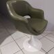 1960 vintage office tulip foot swivel chair