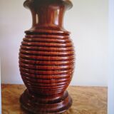 Mahogany walking rod holder