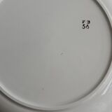 Six mismatched plates iron earth