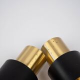 Paire de 2 suspensions vintage Etna de Jo Hammerborg, Fog og Morup, 1960