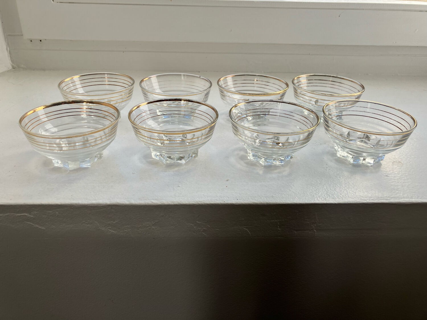 Champagne cups glassware Chapelle st Mesmin