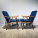 Paire de fauteuils Ton vintage 60