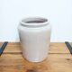 Glazed stoneware pot