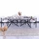 2x10 Brown White Wool Moroccan Runner Rug, 66x302Cm