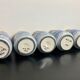 Set of 8 ceramic spice pots by Roger Capron