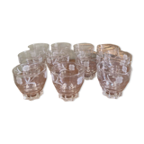 11 verres anciens