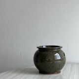 Handmade stoneware planter