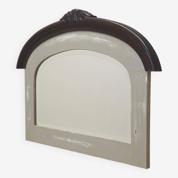 Miroir dans un cadre en chêne, design danois, années 1960, production : Danemark