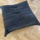 Togo pouf alcantara anthracite