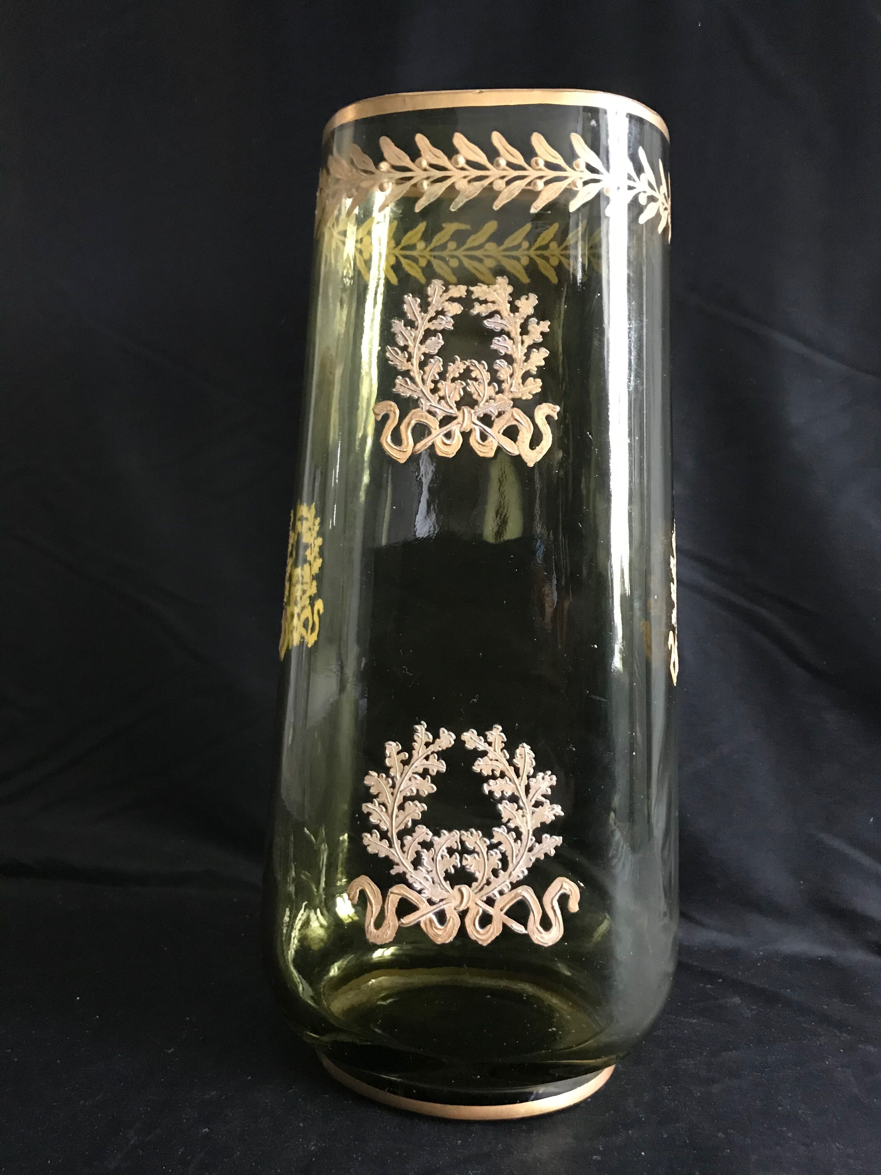 Glassworks of La Plaine Saint Denis vase François Theodore Legras (1839-1916)