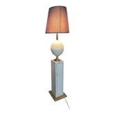 "Ostrich egg" floor lamp by Maison Le Dauphin