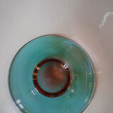 Colored crystal cup