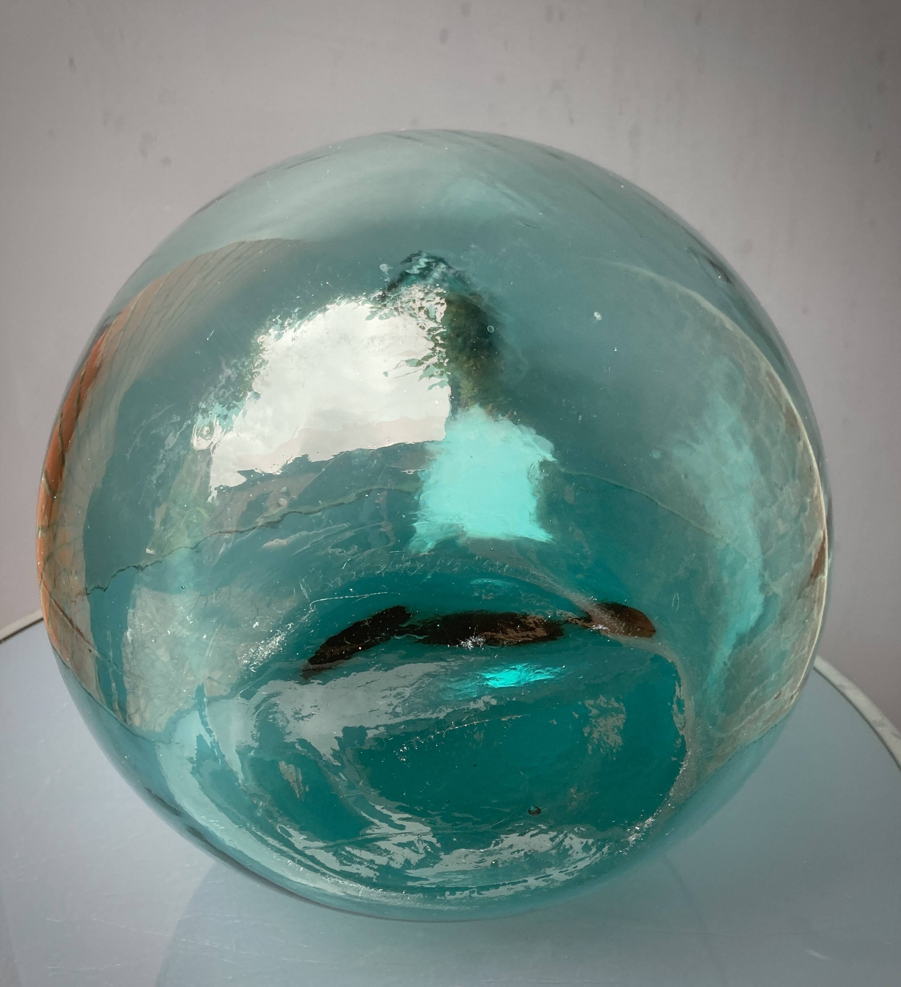 Dame jeanne turquoise