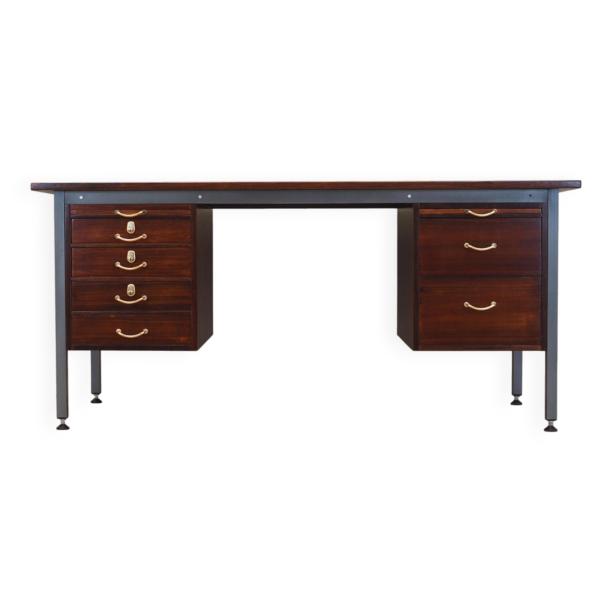 Rosewood desk, Danish design, 1970s, production: Denmark