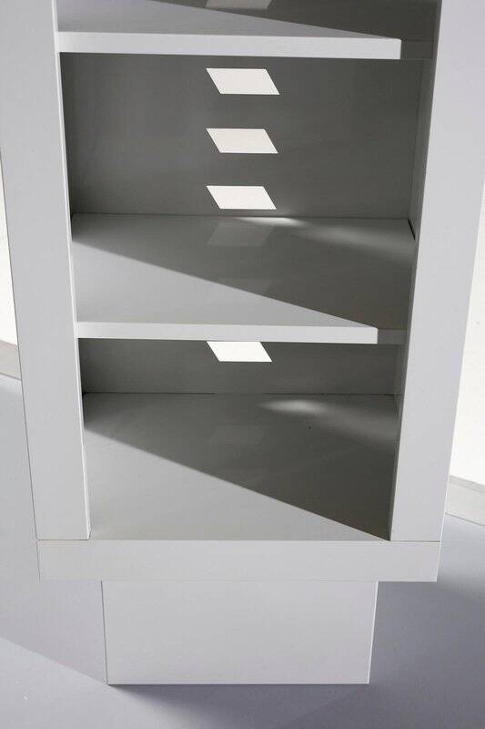 Phonoschrank Cabinet attributed to Matteo Thun for Bieffeplast, Padua, 1980s