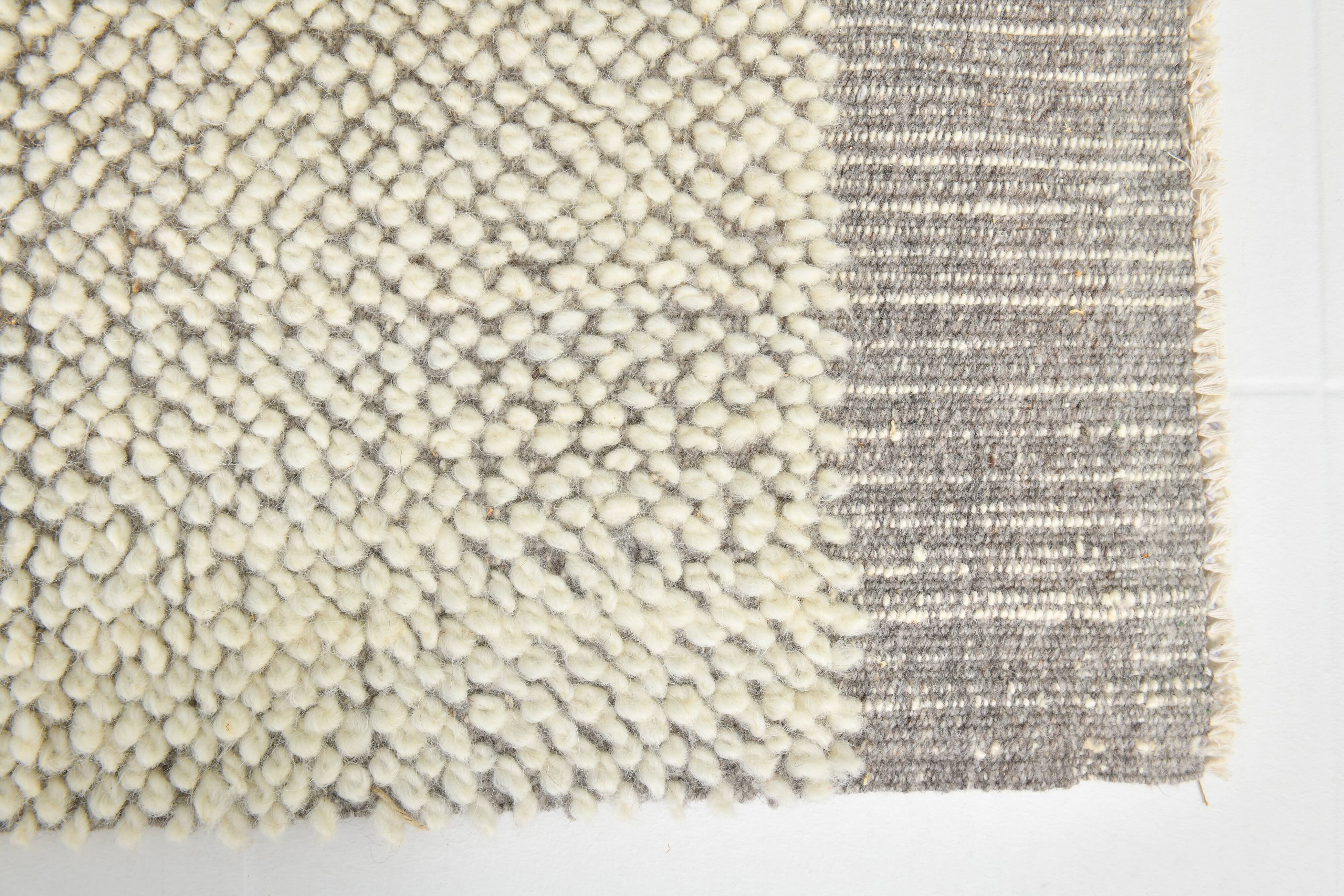 6x10 Gray Beige Modern Vintage Rug, 195x300Cm