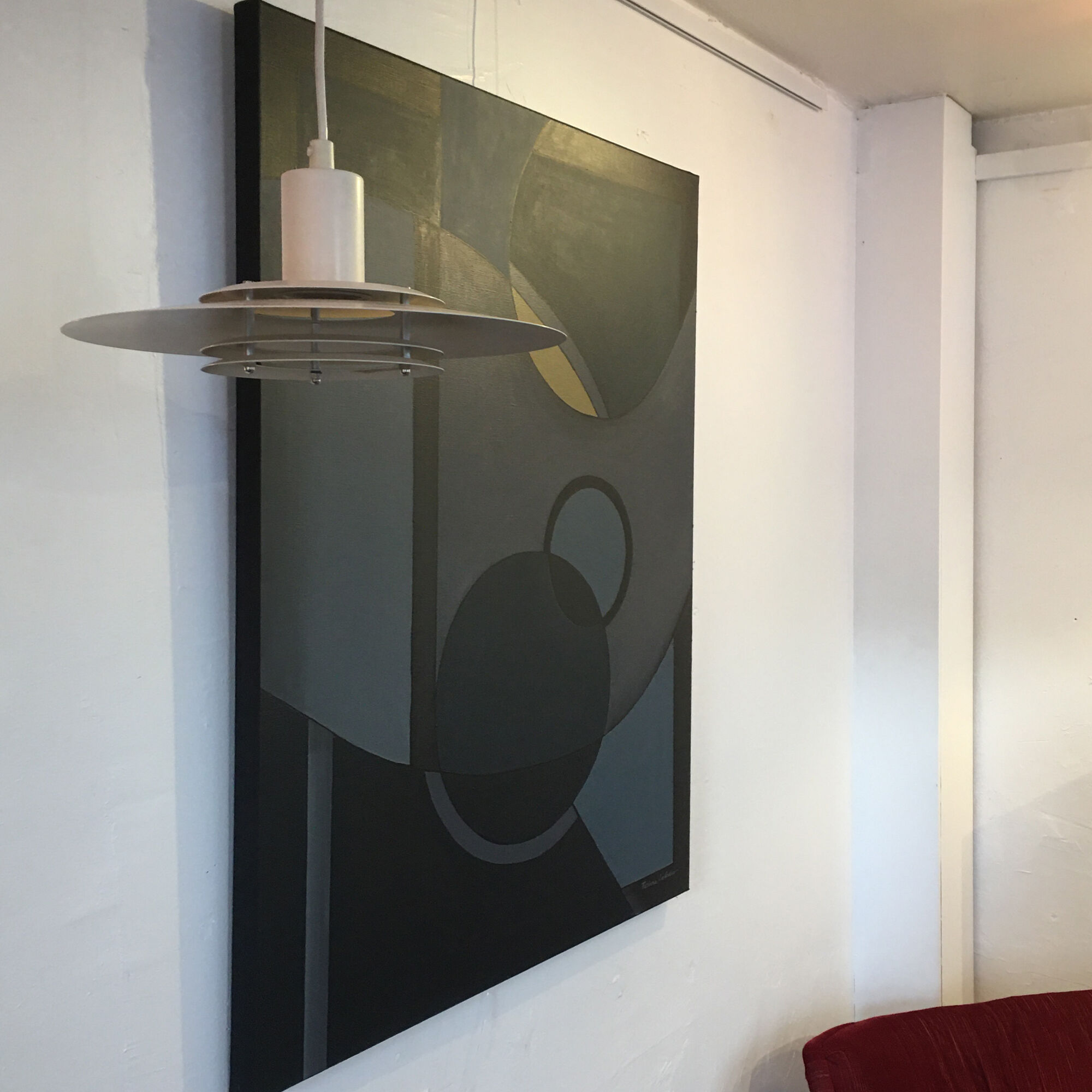 Design-Light pendant lamp , Denmark 1970