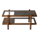 ceramic and glass coffee table