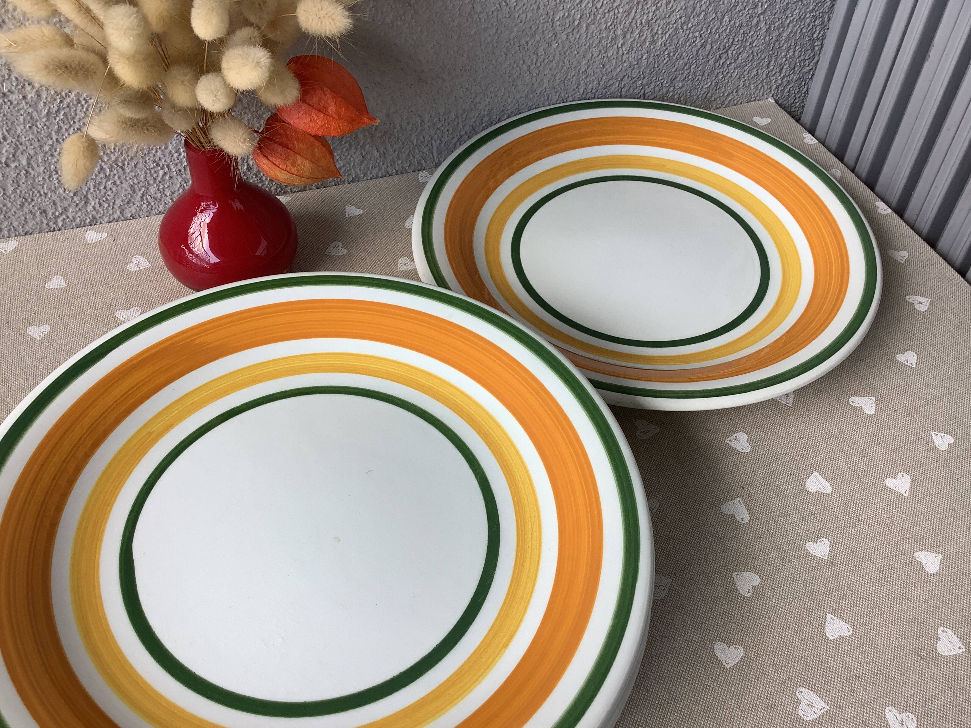 Plates Ceramica Galba Italy
