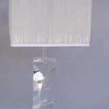 Pair of 1970s rectangular lamps