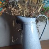 Enamelled sheet metal pitcher