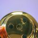 Gold-plated tealight holder Orion by Flemming Eskildsen
