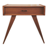 Renovated vintage Scandinavian style bedside table