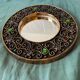 Ceramic mirror design vintage gilded 1960 hendrich thomas
