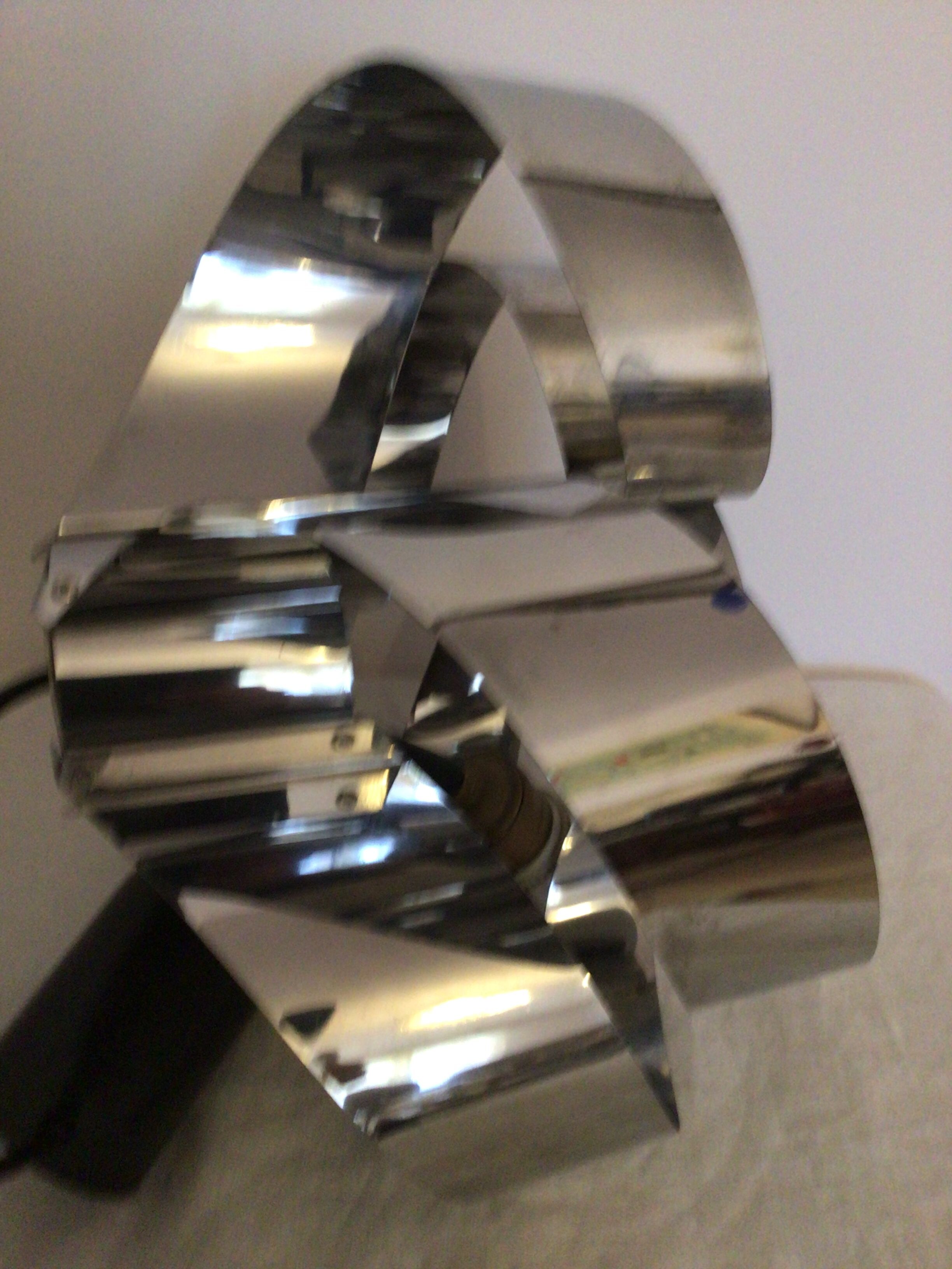 Hanging lamp sheets aluminum metal year 60/70