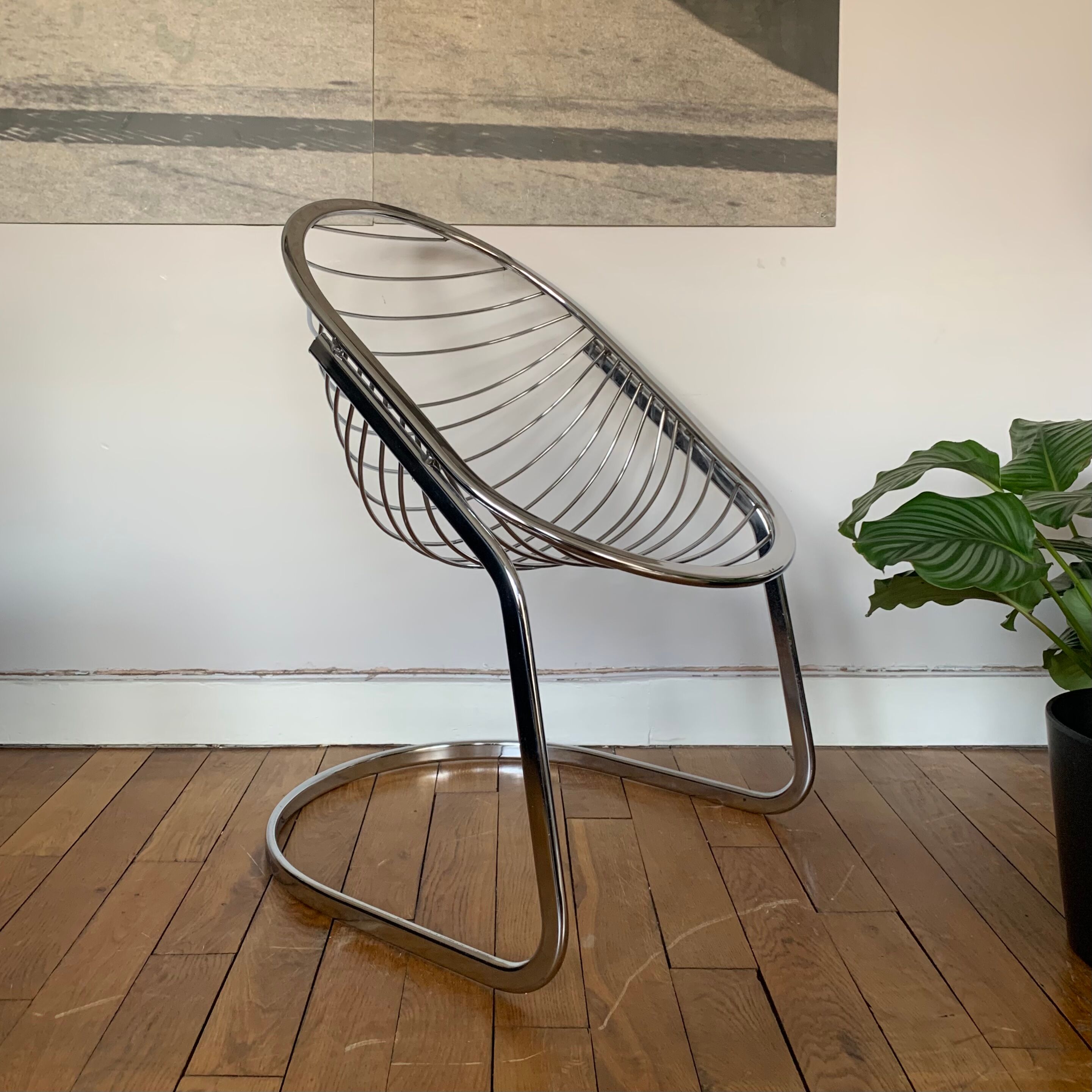 Fauteuil Egg  année 70