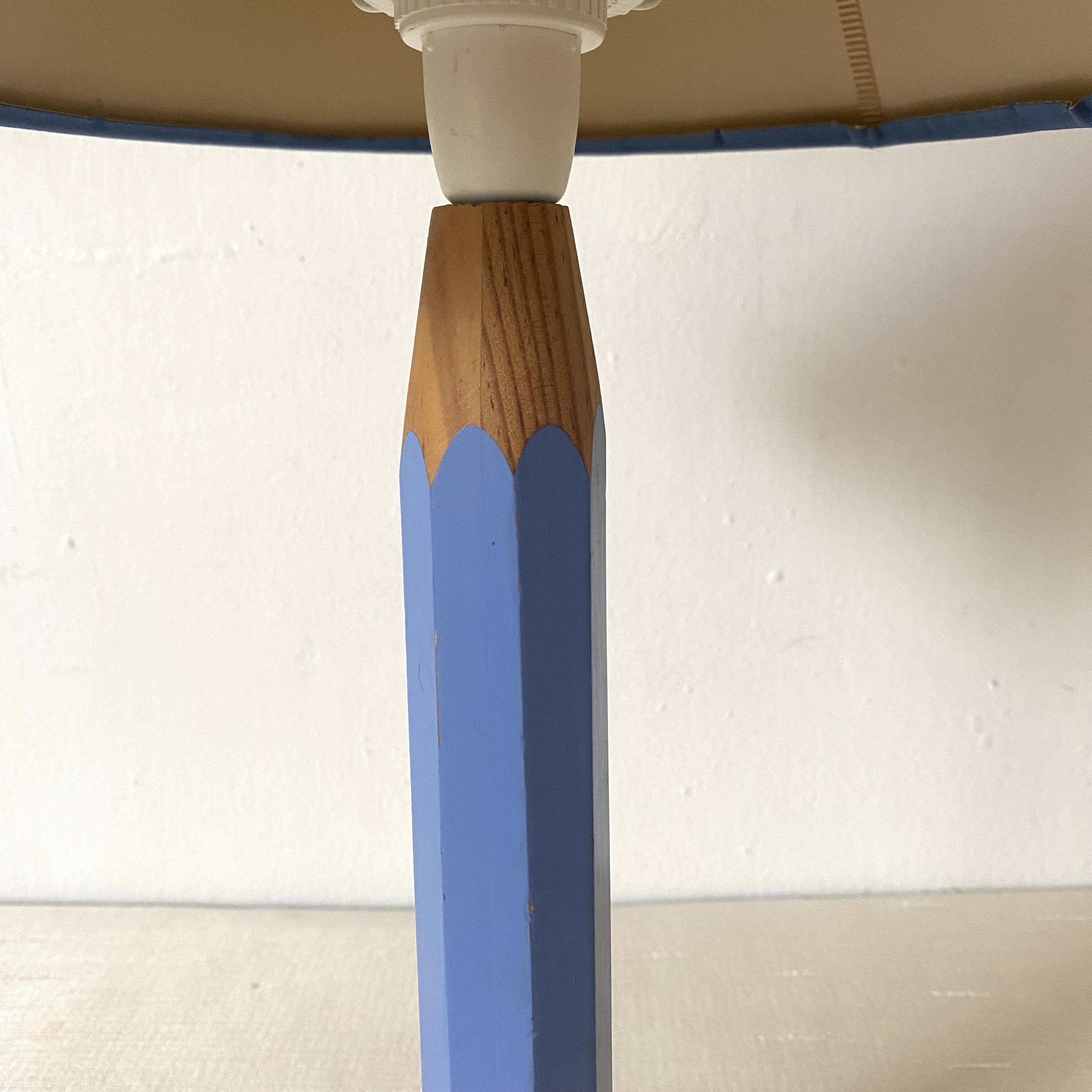 Vintage children's pencil lamp
