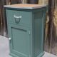 Side table, jam cupboard, Parisian green