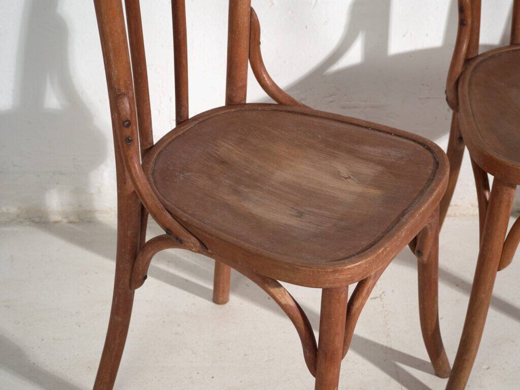 Set of 6 antique bentwood chairs – Central Europe, circa 1900