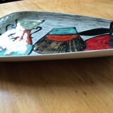 Cut in earthenware circa 1960