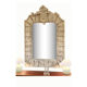 An antique decorative mirror. France 1950s.