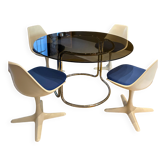Dining set - Arkana table & 4 chairs, 1960-1970