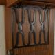 Art Deco clothes rack